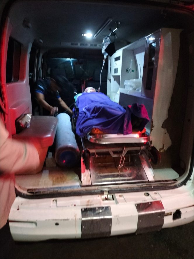 
 Seorang Pemuda Mengalami luka bacok di sekujur tubuh di wilayah desa sukamakmur