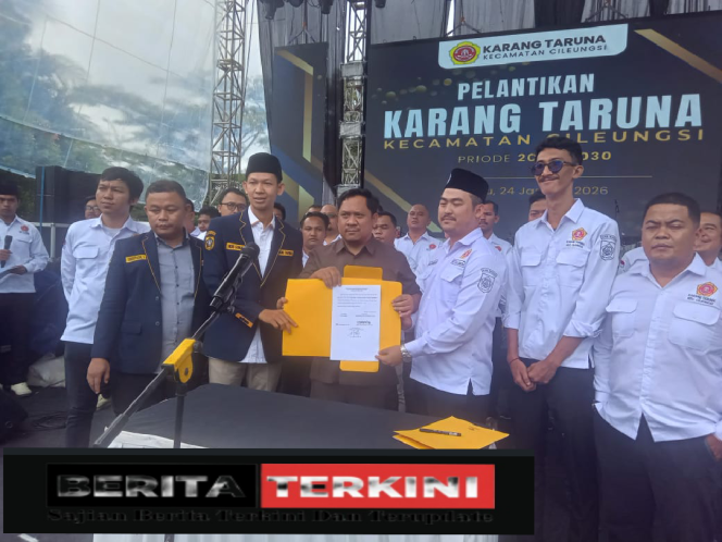 
 Pelantikan Ketua Katar (Dimas) Kecamatan Cilengsi dihadiri Beberapa anggota Dewan Kabupaten Bogor. 